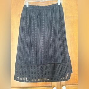 Xhilaration Black A-Line Skirt